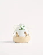 Valentino Royco Sneaker In Nappa Calfskin With Petit Charles Pattern - Image 2